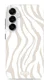MIO MagSafe / Qi2 Samsung Galaxy S25 Plus Hoesje Back Cover Sandy Zebra afbeelding 1
