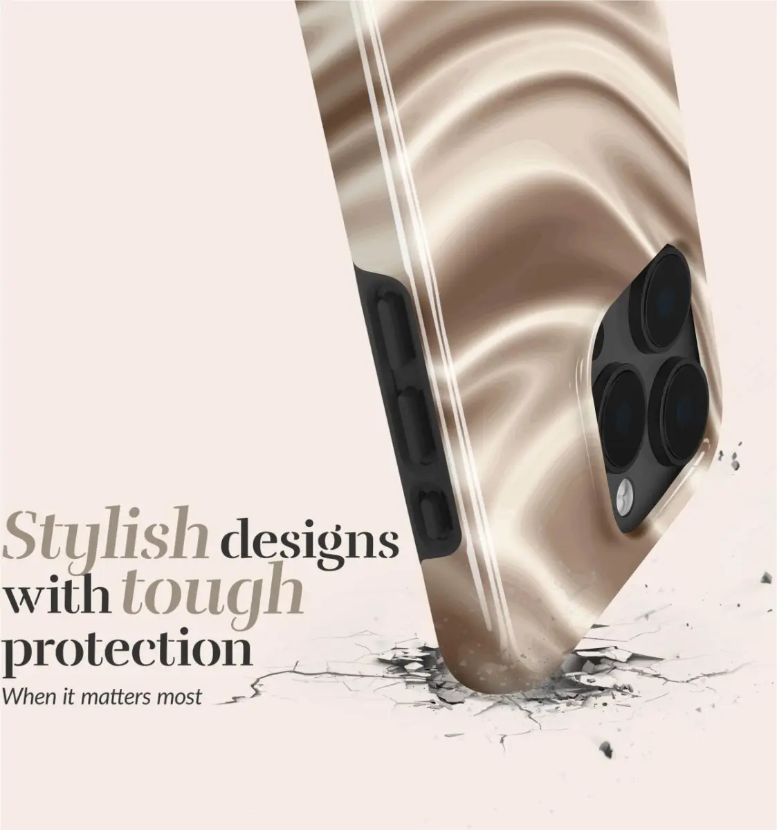 MIO MagSafe iPhone 17e / 16e Hoesje Hard Shell Back Cover Silky Dreams afbeelding 4
