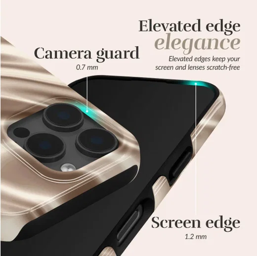 MIO MagSafe  Apple iPhone 16 Hoesje Hard Shell Back Cover Silky Dreams afbeelding 3