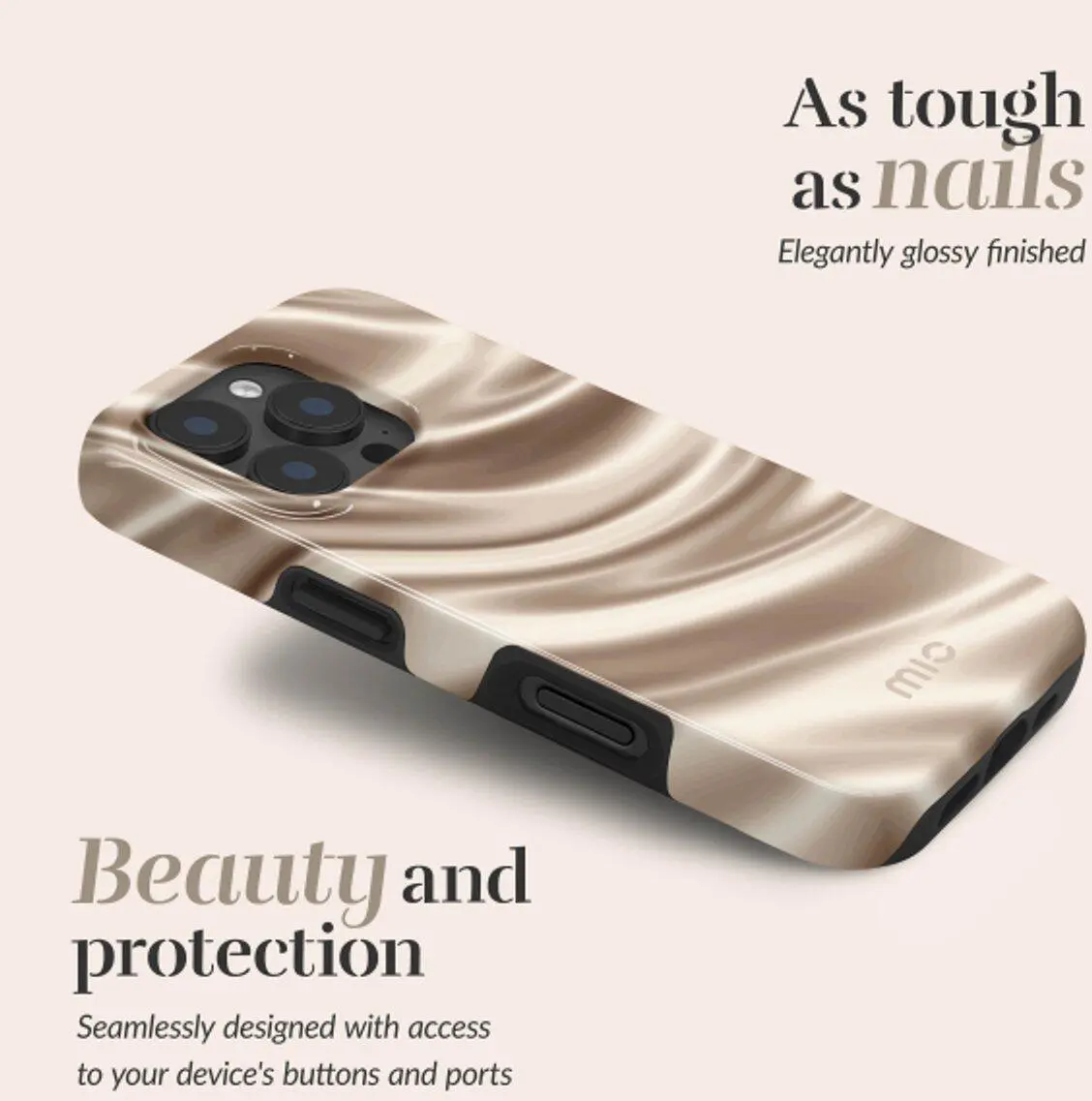 MIO MagSafe  Apple iPhone 16 Hoesje Hard Shell Back Cover Silky Dreams afbeelding 4