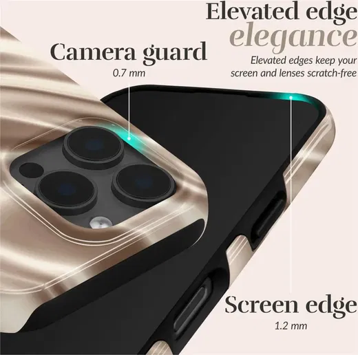 MIO MagSafe iPhone 16 Pro Max Hoesje Hard Shell Back Cover Silky Dreams afbeelding 5