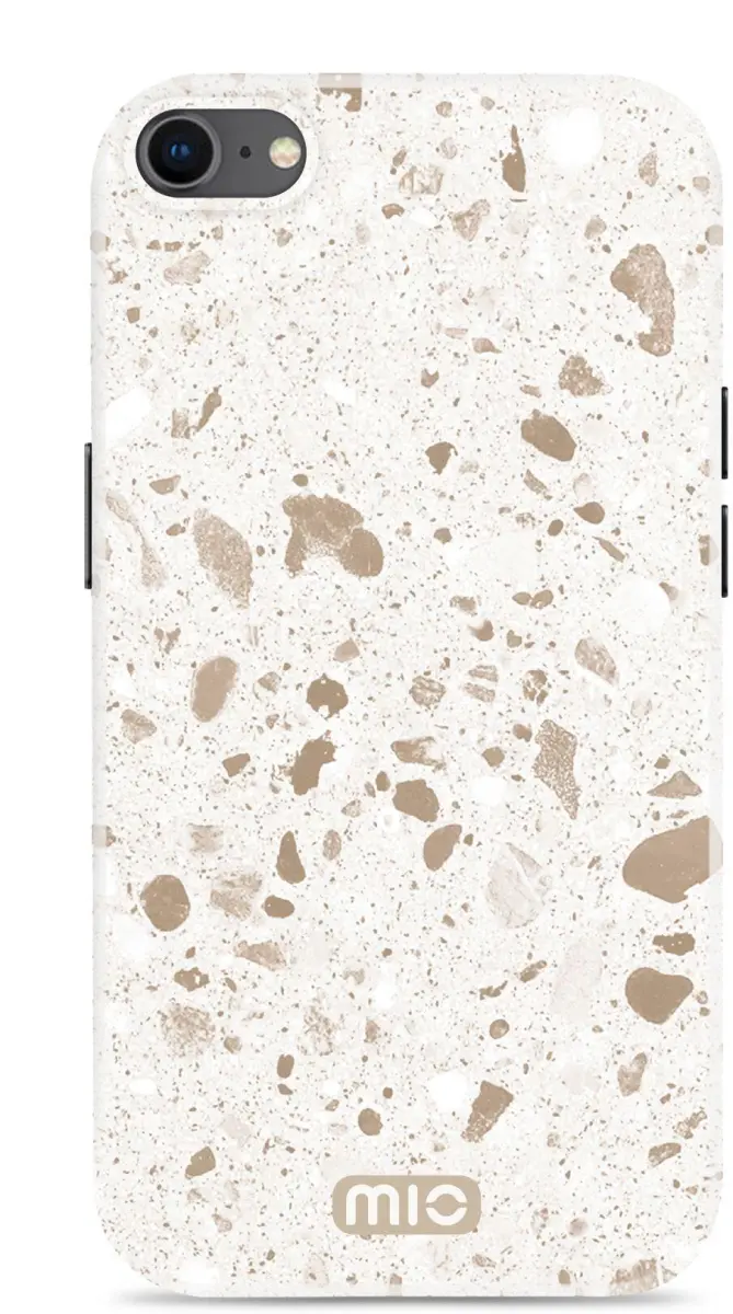 MIO MagSafe iPhone SE (22/20)/8/7 Hoesje Hard Shell Back Cover Soft Terrazzo afbeelding 1