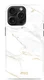 MIO MagSafe Apple iPhone 15 Pro Hoesje Hard Shell Back Cover White Marble