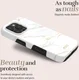 MIO MagSafe Apple iPhone 15 Pro Hoesje Hard Shell Back Cover White Marble afbeelding 2