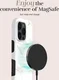 MIO MagSafe iPhone SE (22/20)/8/7 Hoesje Hard Shell Back Cover White Marble afbeelding 4