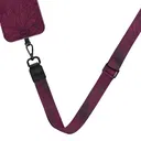 MIO Lanyard Universeel Nylon Telefoonkoord / Telefoonketting Berry Blooms