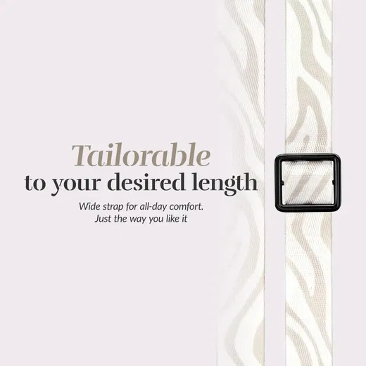 MIO Lanyard Universeel Nylon Telefoonkoord / Telefoonketting Sandy Zebra afbeelding 4