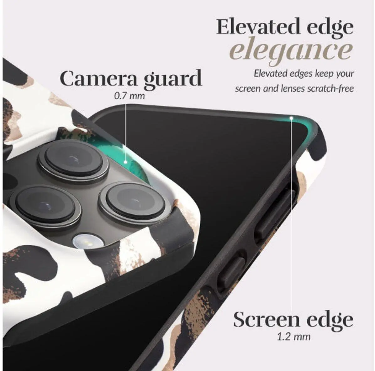 MIO MagSafe iPhone 17e / 16e Hoesje Hard Shell Back Cover Leopard afbeelding 5