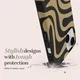 MIO MagSafe iPhone 17e / 16e Hoesje Hard Shell Back Cover Swirl afbeelding 4