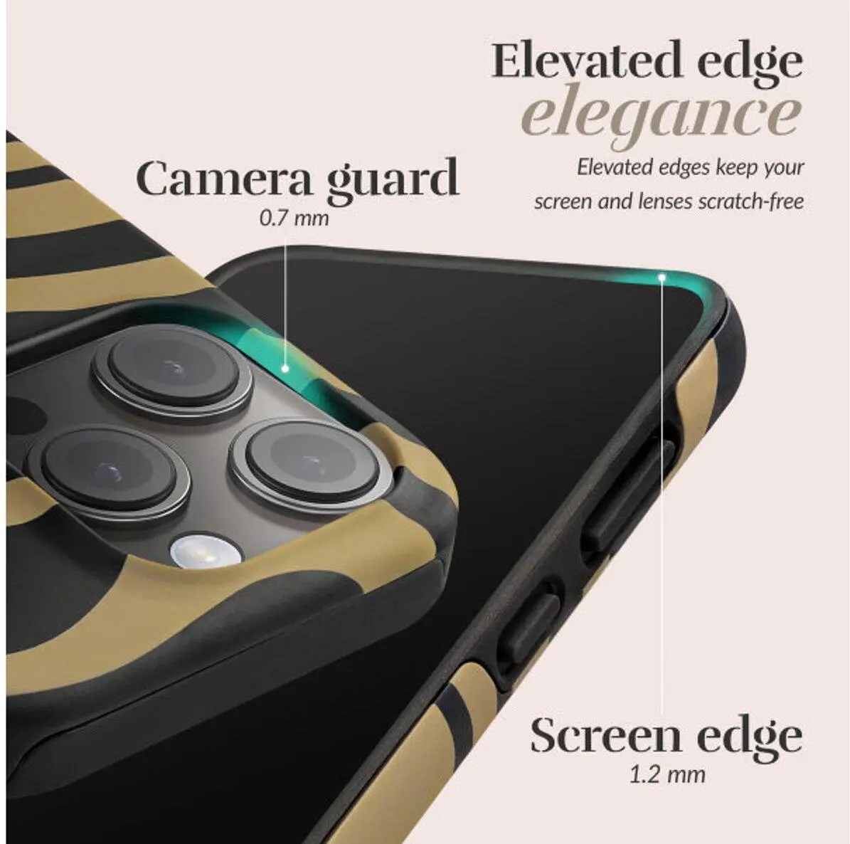 MIO MagSafe iPhone 17e / 16e Hoesje Hard Shell Back Cover Swirl afbeelding 5
