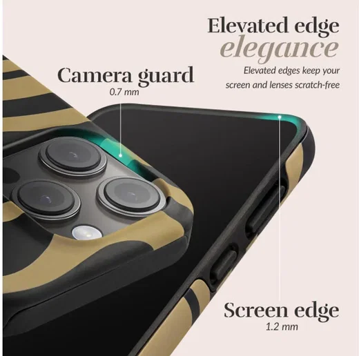MIO MagSafe iPhone 17e / 16e Hoesje Hard Shell Back Cover Swirl afbeelding 5