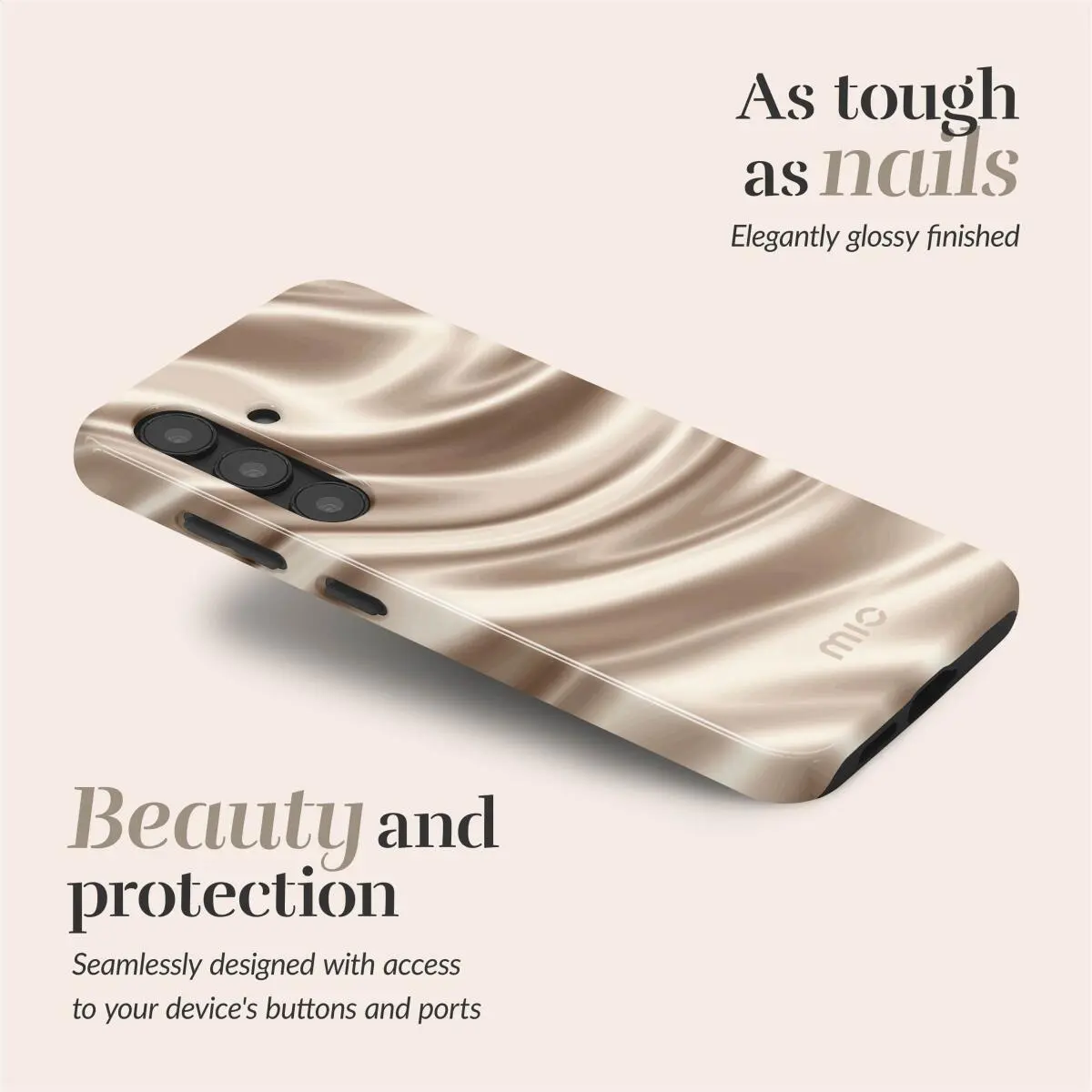 MIO MagSafe Samsung Galaxy S25 Edge Hoesje Back Cover Silky Dreams afbeelding 2