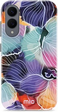 MIO MagSafe Samsung Galaxy S25 Edge Hoesje Back Cover Flowers