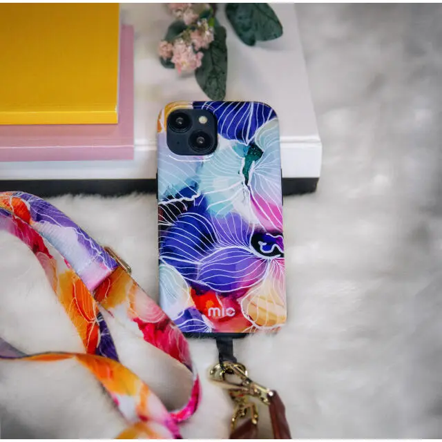 MIO MagSafe Samsung Galaxy S25 Edge Hoesje Back Cover Flowers afbeelding 9