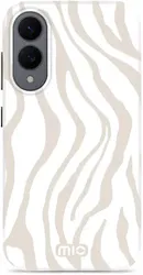 MIO MagSafe Samsung Galaxy S25 Edge Hoesje Back Cover Sandy Zebra afbeelding