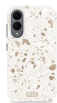 MIO MagSafe Samsung Galaxy S25 Edge Hoesje Back Cover Soft Terrazzo