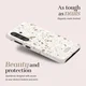 MIO MagSafe Samsung Galaxy S25 Edge Hoesje Back Cover Soft Terrazzo afbeelding 2