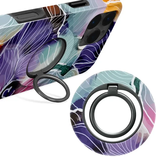 MIO Ring Holder Universele MagSafe Ring Houder / Vinger Houder Flowers afbeelding 1
