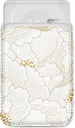 MIO Card Holder Universele MagSafe Kaarthouder / Pasjeshouder White Roses