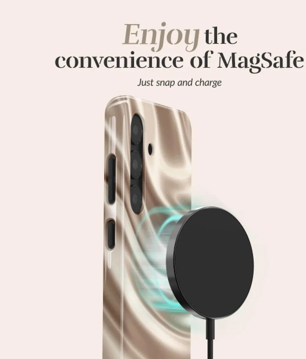 MIO MagSafe / Qi2 Samsung Galaxy S25 Hoesje Back Cover Silky Dreams afbeelding 5