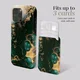 MIO Card Holder Universele MagSafe Kaarthouder / Pasjeshouder Green Marble afbeelding 5