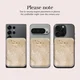MIO Card Holder Universele MagSafe Kaarthouder / Pasjeshouder Gold Marble afbeelding 7