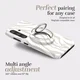 MIO Ring Holder Universele MagSafe Ring Houder / Vinger Houder Sandy Zebra afbeelding 3