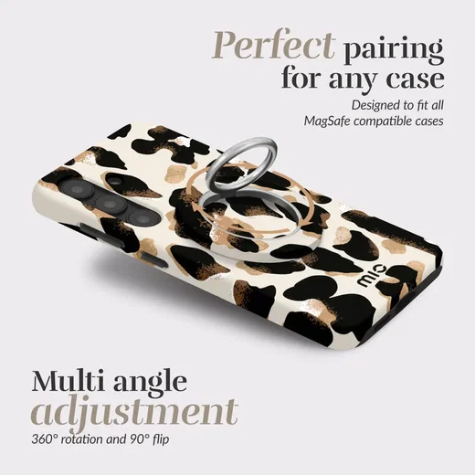 MIO Ring Holder Universele MagSafe Ring Houder / Vinger Houder Leopard afbeelding 3