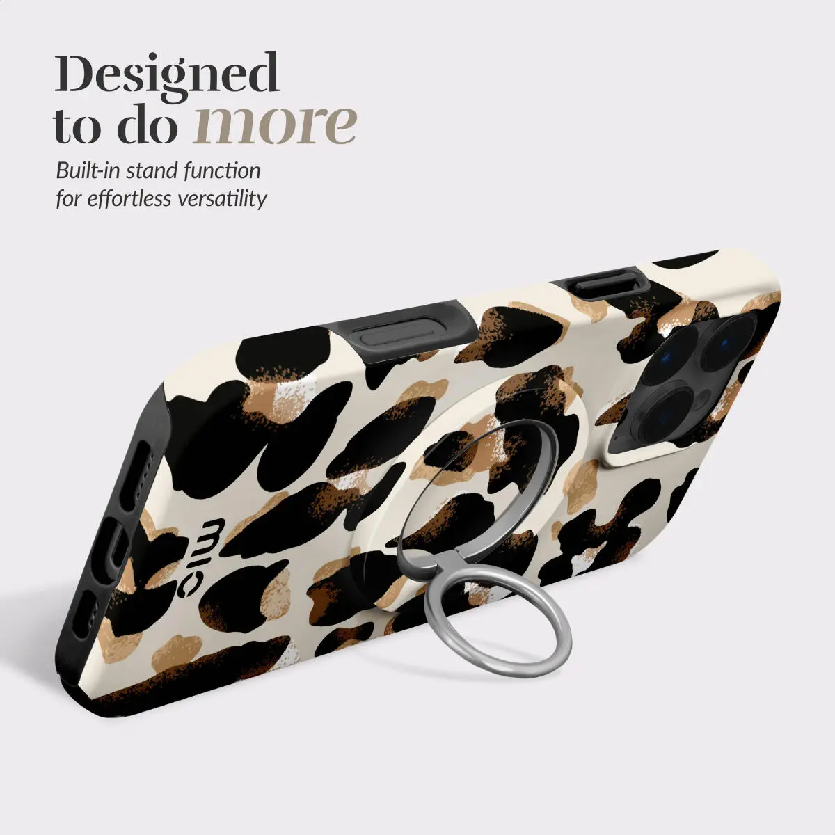MIO Ring Holder Universele MagSafe Ring Houder / Vinger Houder Leopard afbeelding 4
