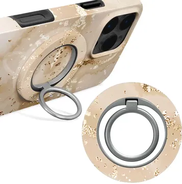MIO Ring Holder Universele MagSafe Ring Houder / Vinger Houder Gold Marble