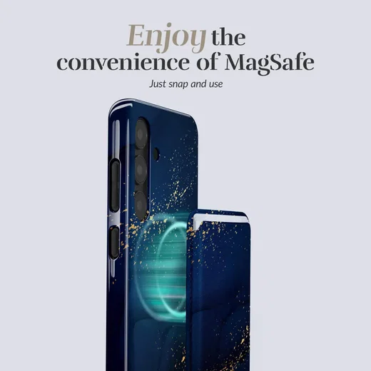 MIO Card Holder Universele MagSafe Kaarthouder / Pasjeshouder Midnight Sparkle afbeelding 2