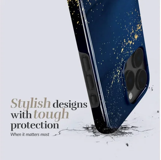 MIO MagSafe Apple iPhone 15 / 14 / 13 Hoesje Back Cover Midnight Sparkle afbeelding 3