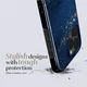 MIO MagSafe iPhone SE (22/20)/8/7 Hoesje Hard Shell Back Cover Midnight Sparkle afbeelding 4