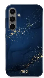 MIO MagSafe Samsung Galaxy S24 Hoesje Hard Shell Cover Midnight Sparkle afbeelding