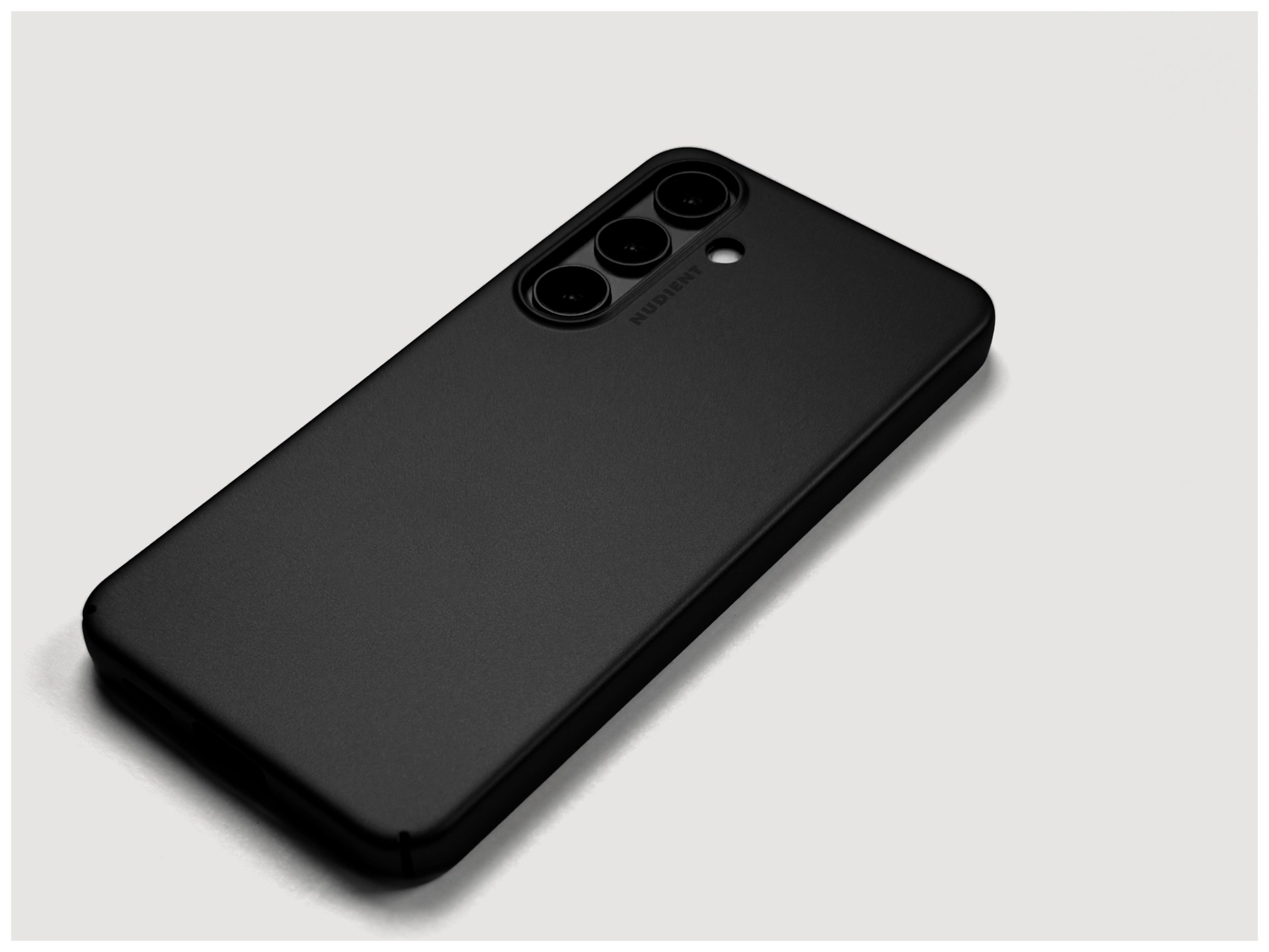 Nudient Thin Case V3 Samsung Galaxy S25 Plus Hoesje Back Cover Zwart afbeelding 2