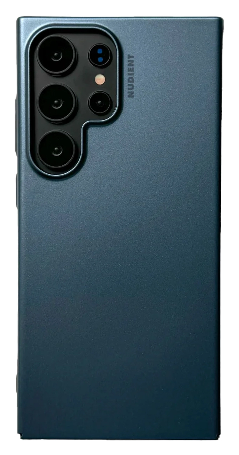 Nudient Thin Case V3 Samsung Galaxy S25 Ultra Hoesje Back Cover Blauw afbeelding 1