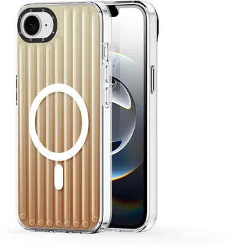 Dux Ducis Zest MagSafe Apple iPhone 16e Hoesje Back Cover Goud