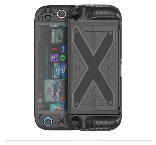 Dux Ducis Nintendo Switch 2 Hoesje Back Cover Case Zwart afbeelding 1