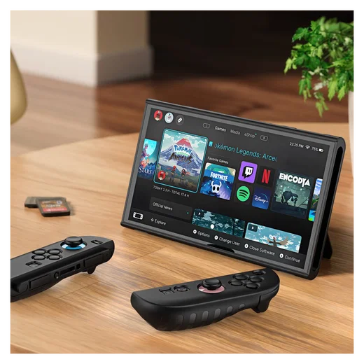 Dux Ducis Nintendo Switch 2 Hoesje Back Cover Case Zwart afbeelding 11