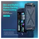 Dux Ducis Nintendo Switch 2 Hoesje Back Cover Case Zwart afbeelding 3