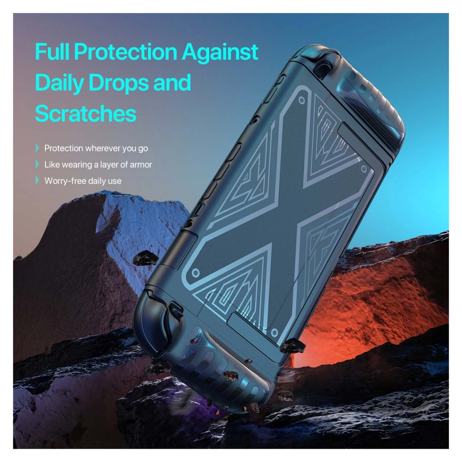 Dux Ducis Nintendo Switch 2 Hoesje Back Cover Case Zwart afbeelding 4