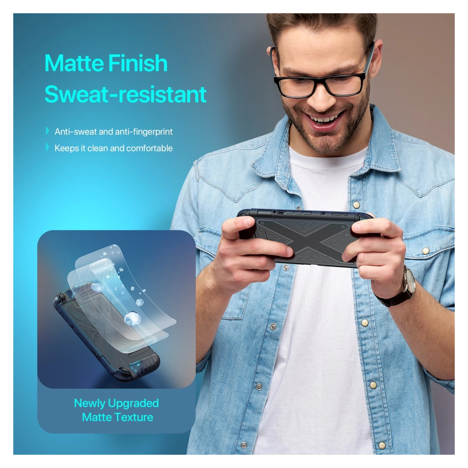 Dux Ducis Nintendo Switch 2 Hoesje Back Cover Case Zwart afbeelding 6