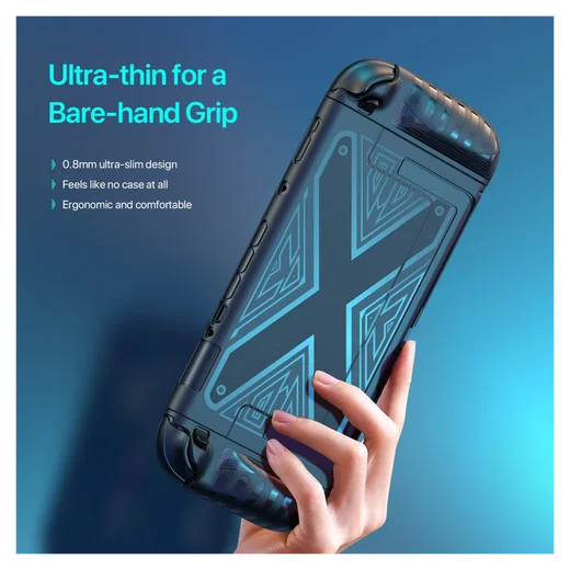 Dux Ducis Nintendo Switch 2 Hoesje Back Cover Case Zwart afbeelding 7