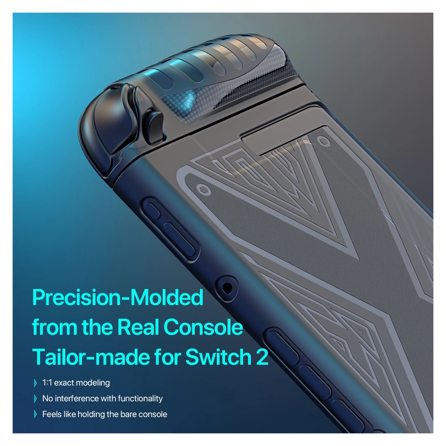 Dux Ducis Nintendo Switch 2 Hoesje Back Cover Case Zwart afbeelding 8