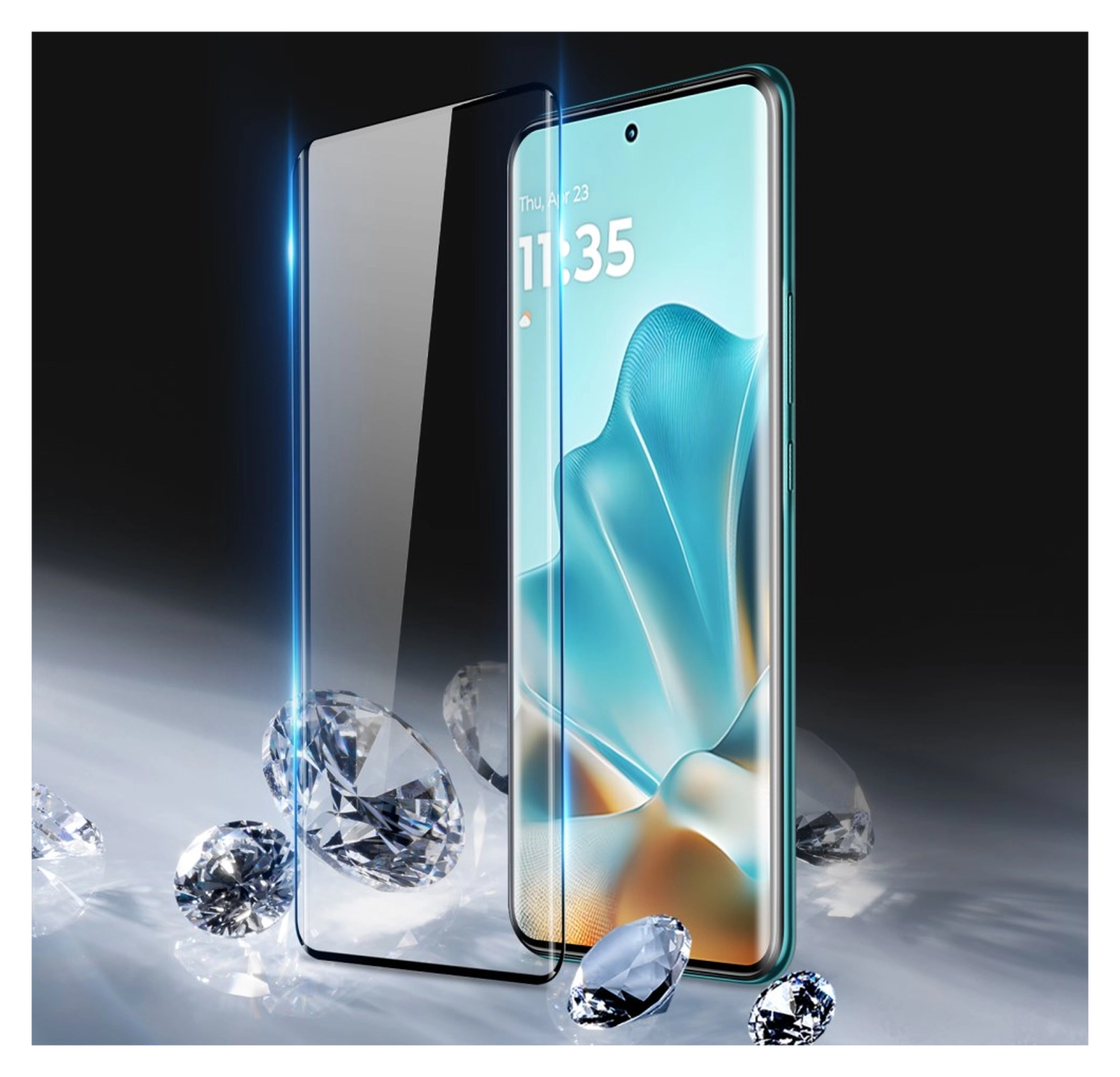 Dux Ducis Motorola Edge 60 Fusion Screen Protector 9H Tempered Glass afbeelding 2