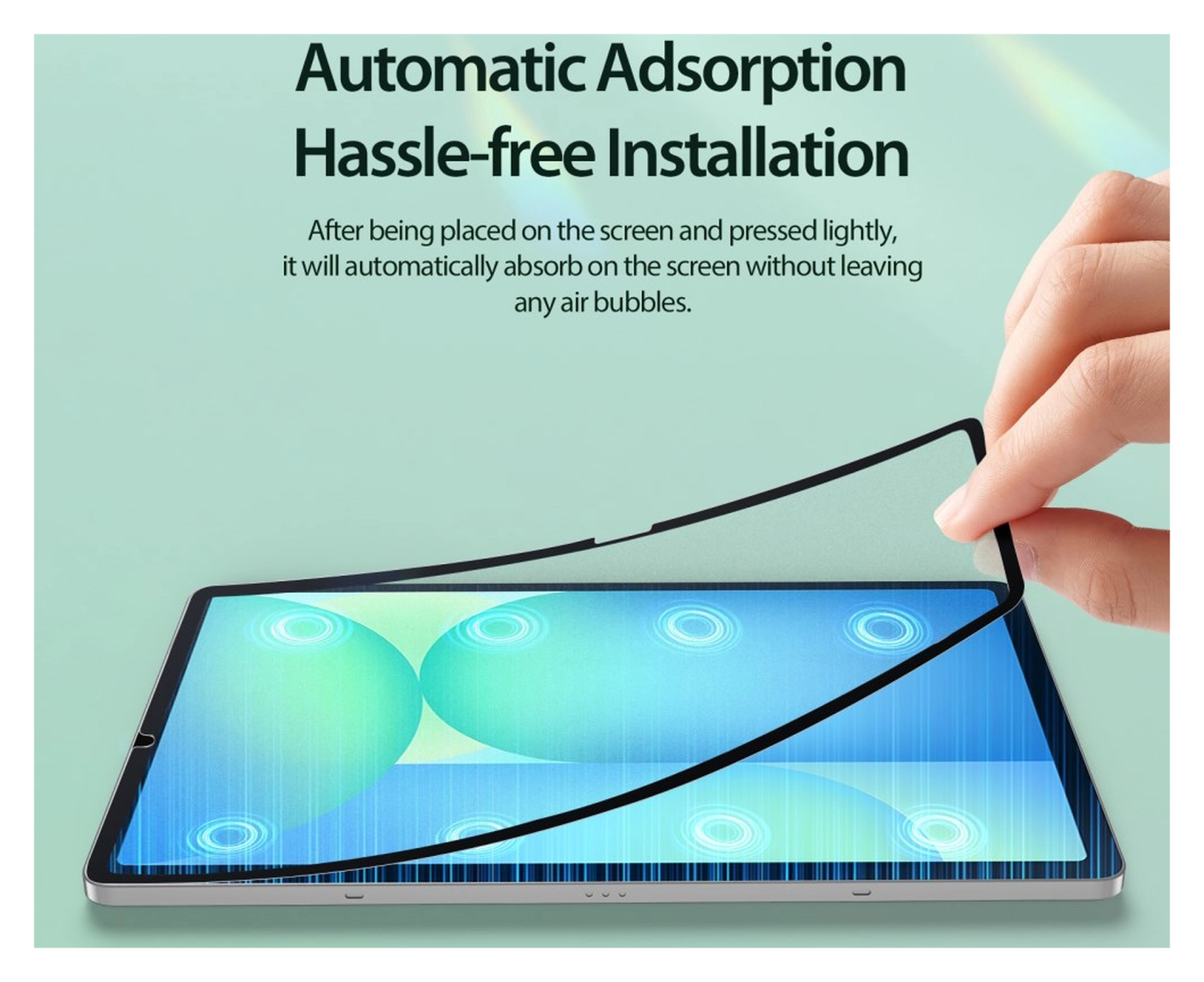 Dux Ducis Naad Samsung Tab S10 FE Plus Screen Protector Papier Gevoel afbeelding 3
