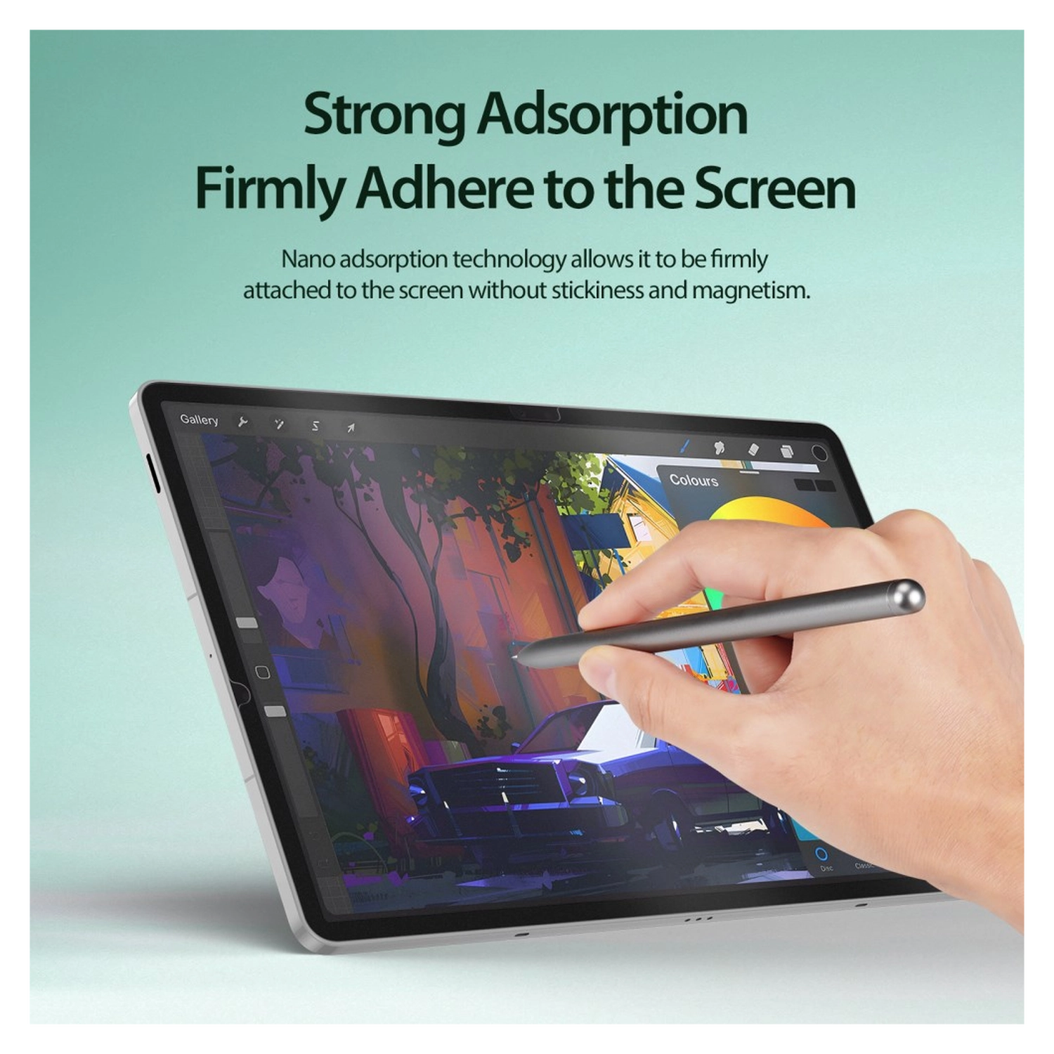 Dux Ducis Naad Samsung Tab S10 FE Plus Screen Protector Papier Gevoel afbeelding 4
