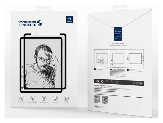 Dux Ducis Naad Samsung Tab S10 FE Plus Screen Protector Papier Gevoel afbeelding 9