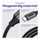 Buddi Flex USB-C naar USB-C Magnetische Kabel 60W Fast Charge 2M Zwart afbeelding 7