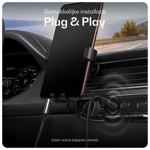 Buddi Flex 3.5mm Jack Aux Audio Kabel 2M Zwart afbeelding 5